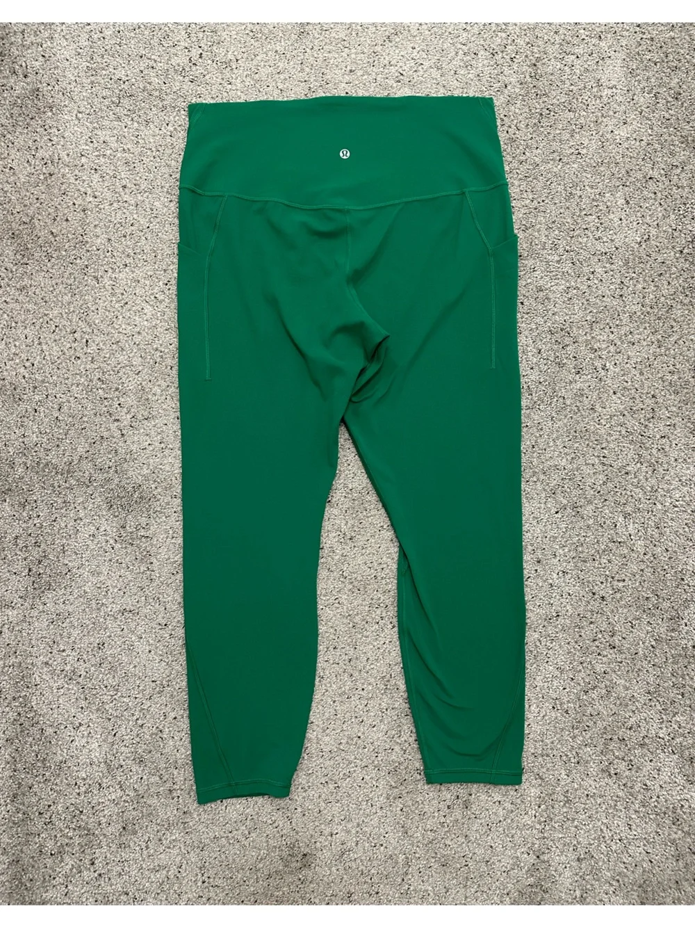 Lululemon Align High-Rise Pant Pockets 25” Raceway Green Size 14